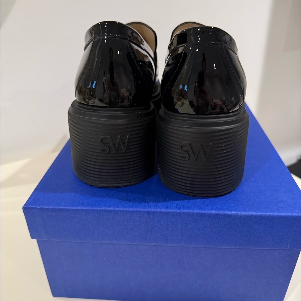Stuart Weitzman New in Box SOHO Patent Leather 11B - Picture 4 of 5